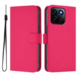 Peňaženkové puzdro Solid tmavoružové – Honor 200 Smart