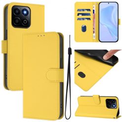 Lacné Kryty | Peňaženkové puzdro Solid žlté – Honor 200 Smart | Lacné Kryty