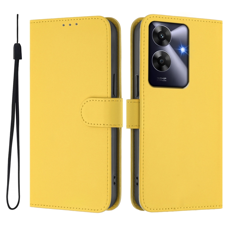 Peňaženkové puzdro Solid žlté – Realme Note 60 | Lacné Kryty Lacné Kryty | Peňaženkové puzdro Solid žlté – Realme Note 60 | Lacné Kryty