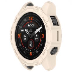 Lacné Kryty | Puzdro Gear case béžové pre Garmin Fenix E 47mm | Lacné Kryty