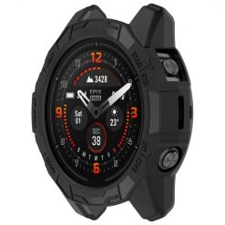 Lacné Kryty | Puzdro Gear case čierne pre Garmin Fenix E 47mm | Lacné Kryty