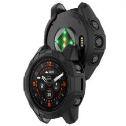 Lacné Kryty | Puzdro Gear case čierne pre Garmin Fenix E 47mm | Lacné Kryty