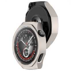Puzdro Ring case sivé pre Huawei Watch GT 5 Pro 46mm | Lacné Kryty Lacné Kryty | Puzdro Ring case sivé pre Huawei Watch GT 5 Pro 46mm | Lacné Kryty