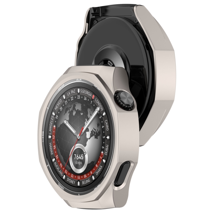 Puzdro Ring case sivé pre Huawei Watch GT 5 Pro 46mm | Lacné Kryty Lacné Kryty | Puzdro Ring case sivé pre Huawei Watch GT 5 Pro 46mm | Lacné Kryty