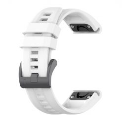 Lacné Kryty | Remienok Solid Wristband biely pre Garmin Fenix 8 51mm | Lacné Kryty