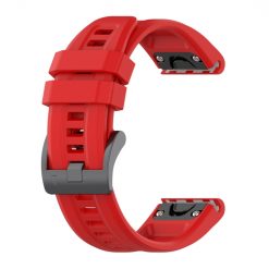 Remienok Solid Wristband červený pre Garmin Fenix 8 51mm | Lacné Kryty Lacné Kryty | Remienok Solid Wristband červený pre Garmin Fenix 8 51mm | Lacné Kryty
