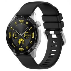 Remienok Solid Wristband čierny pre Huawei Watch GT 5 Pro 42mm
