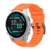 Lacné Kryty | Remienok Solid Wristband biely pre Garmin Fenix 8 43mm | Lacné Kryty