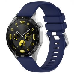 Remienok Solid Wristband tmavomodrý pre Huawei Watch GT 5 Pro 42mm