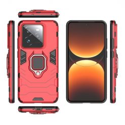 Lacné Kryty | Odolný kryt Ring Armor červený – Realme GT 7 Pro | Lacné Kryty