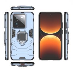 Lacné Kryty | Odolný kryt Ring Armor modrý – Realme GT 7 Pro | Lacné Kryty