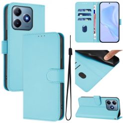 Lacné Kryty | Peňaženkové puzdro Solid bledomodré – Realme C61 / C63 | Lacné Kryty
