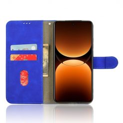 Lacné Kryty | Peňaženkové puzdro Solid modré – Realme GT 7 Pro | Lacné Kryty