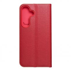 Knižkové puzdro Luna Book červené – Samsung Galaxy S25+ (S25 Plus) | Lacné Kryty Lacné Kryty | Knižkové puzdro Luna Book červené – Samsung Galaxy S25+ (S25 Plus) | Lacné Kryty