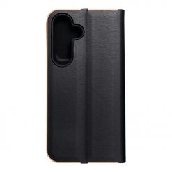 Knižkové puzdro Luna Book čierne – Samsung Galaxy S25+ (S25 Plus) | Lacné Kryty Lacné Kryty | Knižkové puzdro Luna Book čierne – Samsung Galaxy S25+ (S25 Plus) | Lacné Kryty