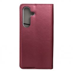 Lacné Kryty | Knižkové puzdro Magnet Book bordové – Samsung Galaxy S25+ (S25 Plus) | Lacné Kryty