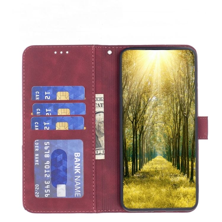 Knižkové puzdro Rhombus červené – Infinix Hot 50 5G | Lacné Kryty Lacné Kryty | Knižkové puzdro Rhombus červené – Infinix Hot 50 5G | Lacné Kryty