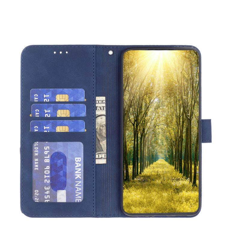Knižkové puzdro Rhombus modré – Infinix Hot 50i / Smart 9 / Smart 9 HD | Lacné Kryty Lacné Kryty | Knižkové puzdro Rhombus modré – Infinix Hot 50i / Smart 9 / Smart 9 HD | Lacné Kryty