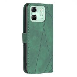Knižkové puzdro Rhombus zelené – Infinix Hot 50i / Smart 9 / Smart 9 HD | Lacné Kryty Lacné Kryty | Knižkové puzdro Rhombus zelené – Infinix Hot 50i / Smart 9 / Smart 9 HD | Lacné Kryty