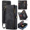 Lacné Kryty | Multifunkčné peňaženkové puzdro CaseMe Detachable hnedé – Samsung Galaxy S25+ (S25 Plus) | Lacné Kryty