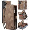 Lacné Kryty | Multifunkčné peňaženkové puzdro CaseMe Detachable ružové – Samsung Galaxy S25+ (S25 Plus) | Lacné Kryty