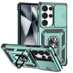 Odolný kryt CamCover Armor zelený – Samsung Galaxy S25 Ultra