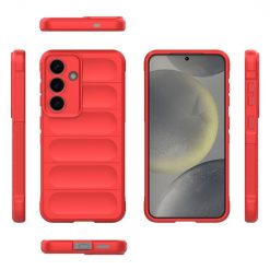 Lacné Kryty | Odolný kryt Magic Shield červený – Samsung Galaxy S25+ (S25 Plus) | Lacné Kryty