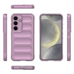 Lacné Kryty | Odolný kryt Magic Shield fialový – Samsung Galaxy S25+ (S25 Plus) | Lacné Kryty