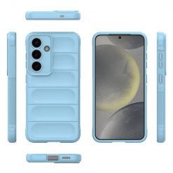 Odolný kryt Magic Shield modrý – Samsung Galaxy S25+ (S25 Plus) | Lacné Kryty Lacné Kryty | Odolný kryt Magic Shield modrý – Samsung Galaxy S25+ (S25 Plus) | Lacné Kryty