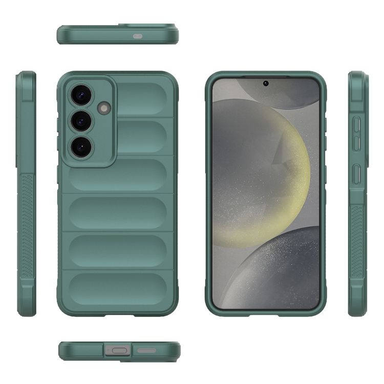 Odolný kryt Magic Shield zelený – Samsung Galaxy S25+ (S25 Plus) | Lacné Kryty Lacné Kryty | Odolný kryt Magic Shield zelený – Samsung Galaxy S25+ (S25 Plus) | Lacné Kryty