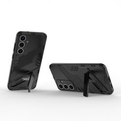 Lacné Kryty | Odolný Kryt Punk armor case čierny – Samsung Galaxy S25+ (S25 Plus) | Lacné Kryty