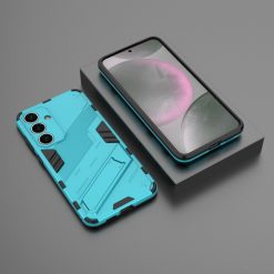 Odolný Kryt Punk armor case modrý – Samsung Galaxy S25+ (S25 Plus) | Lacné Kryty Lacné Kryty | Odolný Kryt Punk armor case modrý – Samsung Galaxy S25+ (S25 Plus) | Lacné Kryty