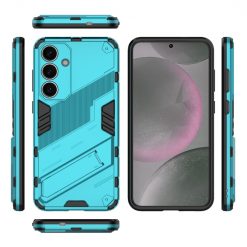 Odolný Kryt Punk armor case modrý – Samsung Galaxy S25+ (S25 Plus) | Lacné Kryty Lacné Kryty | Odolný Kryt Punk armor case modrý – Samsung Galaxy S25+ (S25 Plus) | Lacné Kryty