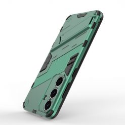 Lacné Kryty | Odolný Kryt Punk armor case zelený – Samsung Galaxy S25+ (S25 Plus) | Lacné Kryty