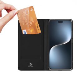 Lacné Kryty | Peňaženkové puzdro Dux Ducis Skin Pro čierne – Honor Magic 7 Pro | Lacné Kryty