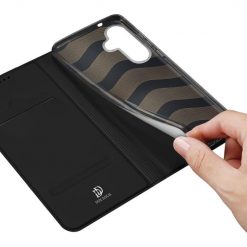 Lacné Kryty | Peňaženkové puzdro Dux Ducis Skin Pro čierne – Samsung Galaxy S25+ (S25 Plus) | Lacné Kryty