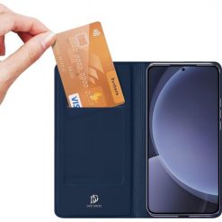 Lacné Kryty | Peňaženkové puzdro Dux Ducis Skin Pro modré – Samsung Galaxy S25+ (S25 Plus) | Lacné Kryty