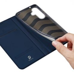 Lacné Kryty | Peňaženkové puzdro Dux Ducis Skin Pro modré – Samsung Galaxy S25+ (S25 Plus) | Lacné Kryty