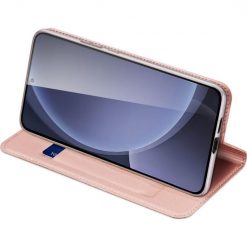 Lacné Kryty | Peňaženkové puzdro Dux Ducis Skin Pro ružové – Samsung Galaxy S25+ (S25 Plus) | Lacné Kryty