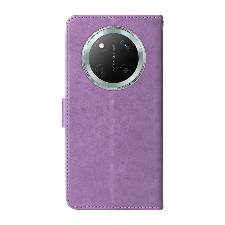 Peňaženkové puzdro Embossing Pattern Motýľ a kvet fialové – Honor Magic 7 Lite | Lacné Kryty Lacné Kryty | Peňaženkové puzdro Embossing Pattern Motýľ a kvet fialové – Honor Magic 7 Lite | Lacné Kryty