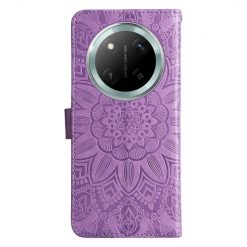 Peňaženkové puzdro Embossing Pattern Slnečnica fialové – Honor Magic 7 Lite | Lacné Kryty Lacné Kryty | Peňaženkové puzdro Embossing Pattern Slnečnica fialové – Honor Magic 7 Lite | Lacné Kryty