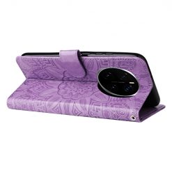 Peňaženkové puzdro Embossing Pattern Slnečnica fialové – Honor Magic 7 Pro | Lacné Kryty Lacné Kryty | Peňaženkové puzdro Embossing Pattern Slnečnica fialové – Honor Magic 7 Pro | Lacné Kryty
