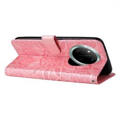 Peňaženkové puzdro Embossing Pattern Slnečnica ružové – Honor Magic 7 Lite | Lacné Kryty Lacné Kryty | Peňaženkové puzdro Embossing Pattern Slnečnica ružové – Honor Magic 7 Lite | Lacné Kryty