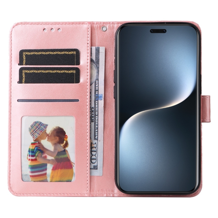 Peňaženkové puzdro Embossing Pattern Slnečnica ružové – Honor Magic 7 Pro | Lacné Kryty Lacné Kryty | Peňaženkové puzdro Embossing Pattern Slnečnica ružové – Honor Magic 7 Pro | Lacné Kryty