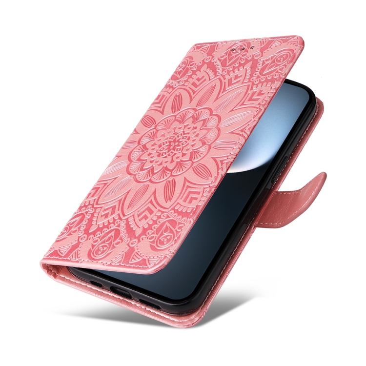 Peňaženkové puzdro Embossing Pattern Slnečnica ružové – Honor Magic 7 Pro | Lacné Kryty Lacné Kryty | Peňaženkové puzdro Embossing Pattern Slnečnica ružové – Honor Magic 7 Pro | Lacné Kryty