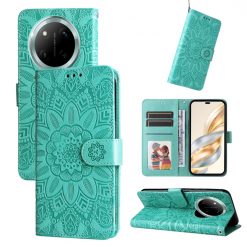 Peňaženkové puzdro Embossing Pattern Slnečnica zelené – Honor Magic 7 Lite | Lacné Kryty Lacné Kryty | Peňaženkové puzdro Embossing Pattern Slnečnica zelené – Honor Magic 7 Lite | Lacné Kryty