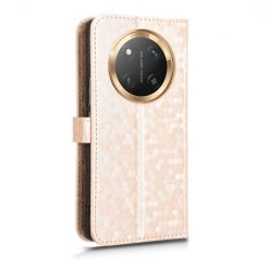 Peňaženkové puzdro Honeycomb Dot Texture Case zlaté – Honor Magic 7 Lite | Lacné Kryty Lacné Kryty | Peňaženkové puzdro Honeycomb Dot Texture Case zlaté – Honor Magic 7 Lite | Lacné Kryty