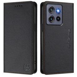 Lacné Kryty | Peňaženkové puzdro Pure case čierne – Motorola Edge 50 Neo / Edge 60 Neo / ThinkPhone 25 | Lacné Kryty