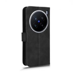 Peňaženkové puzdro Solid čierne – Vivo X200 Pro | Lacné Kryty Lacné Kryty | Peňaženkové puzdro Solid čierne – Vivo X200 Pro | Lacné Kryty