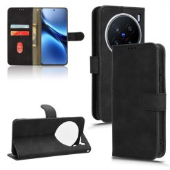 Peňaženkové puzdro Solid čierne – Vivo X200 Pro | Lacné Kryty Lacné Kryty | Peňaženkové puzdro Solid čierne – Vivo X200 Pro | Lacné Kryty